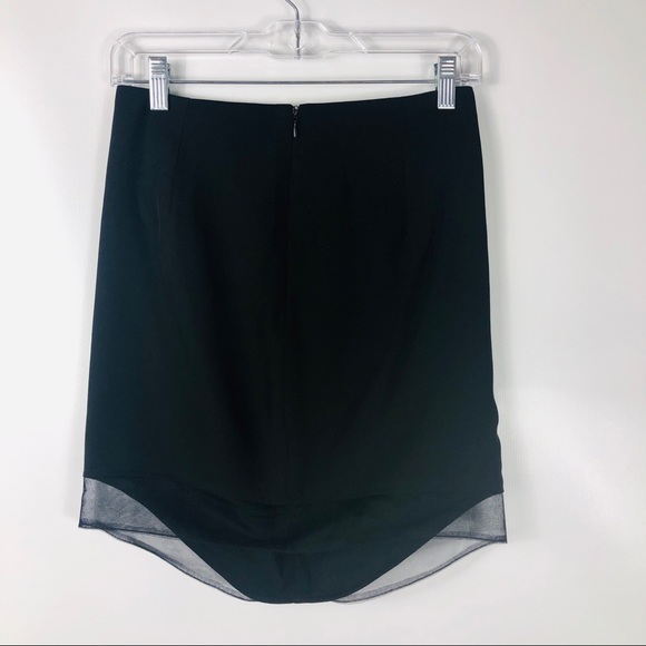 TOBI | Womens Black Mini Skirt Mesh - Picture 4 of 7